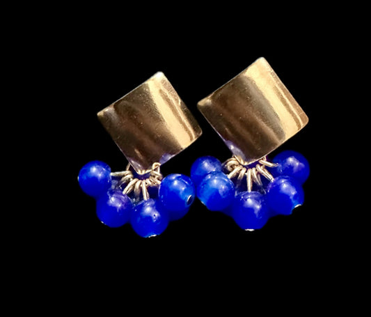 Azure Elegance Studs