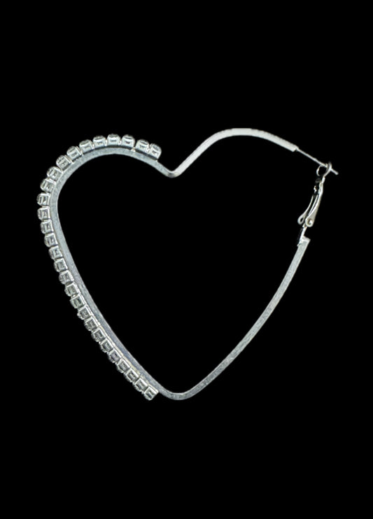 Heart’s Delight Hoop Earrings