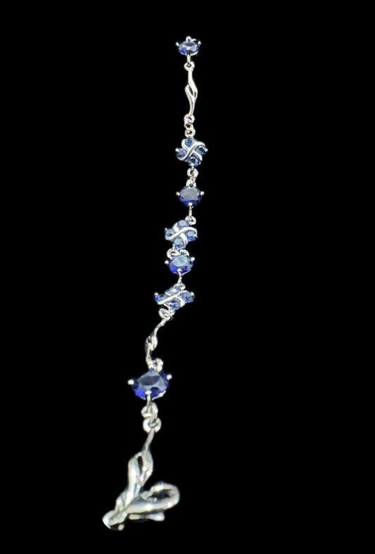 Royal Sapphire Elegance Bracelet