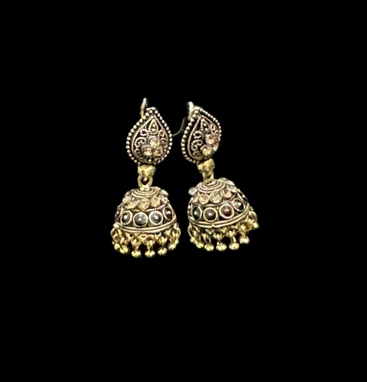 Golden Heritage Jhumkas